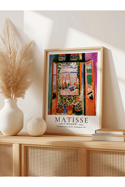 Patika Poster – Matisse “Open Window, 1905” | Çerçevesiz Poster | Modern Duva...