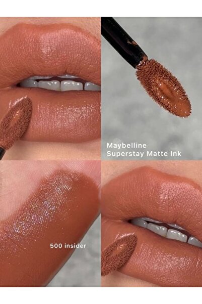 Maybelline New York Maybelline Superstay Matte Ink Lipstick, 500 Insider
