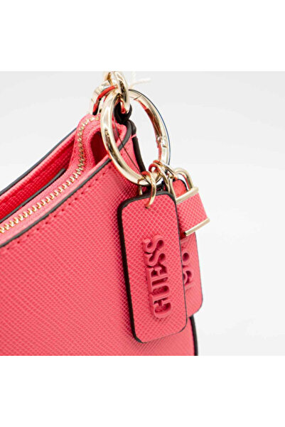 Guess NOELLE -LEATHER BAG WITH SHOULDER STRAP