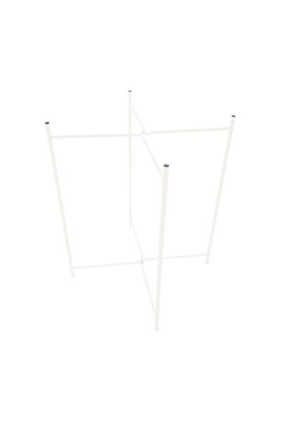 DacEnergy Side table with removable tray, white, RENDER