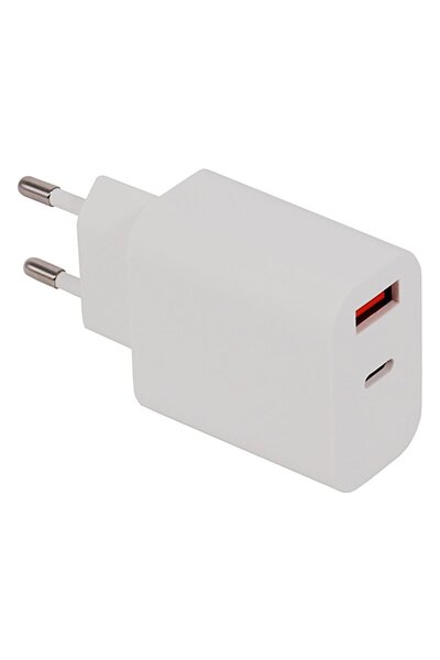 Patona Încărcător rapid 18W PD QC 3.0 1x USB-C 1x USB-A 5V 3A-2584