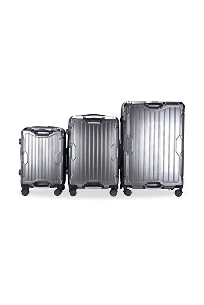 Prosperity PC Travel Luggage Set W/ Password Lock, With Multiple Color Options, 20in+24in+28in 3 PCS Set