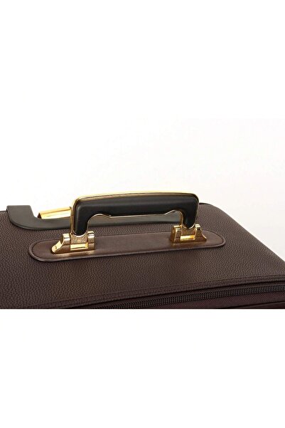 Prosperity 3 Pcs/set Luggage Sets Softside Expandable Carry On Luggage Set Travel Suitcase Sets - Black