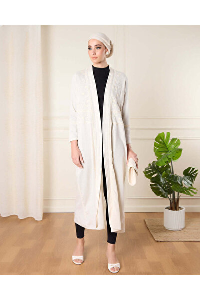 REDTAG Ivory Open Front Casual Jacket
