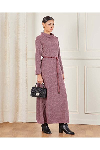 REDTAG فستان ماكسي جاكار بورجوندي نسائي