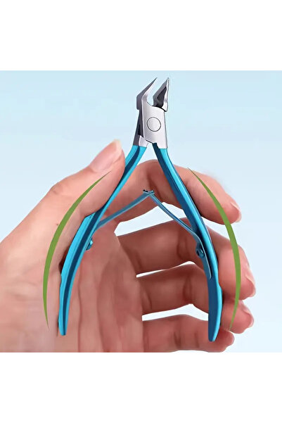 MaffStuff Forfecuță profesională manichiură-pedichiură cu cap drept 120° din inox, ergonomică