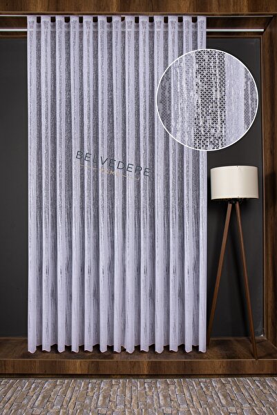 Belvedere Stylish Tulle with Patterned Transition