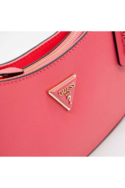 Guess NOELLE -LEATHER BAG WITH SHOULDER STRAP