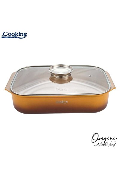 dealshopromania Tava cuptor 6 litri Cooking by Heinner Origini Chef Nicolai Tand 39 x 26 x 8.5 CM gătit sanatos