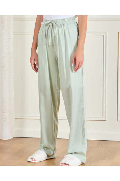 REDTAG Women Green Printed Pyjama Bottoms