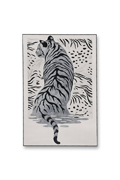 Rugs Modern Halı MOSSO Διακοσμητικό χαλί vintage με υφαντό σχέδιο με θέμα τον...