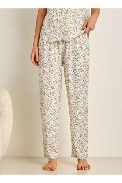 FAV Pyjama Set Button-Down Shirt & Trousers Viscose
