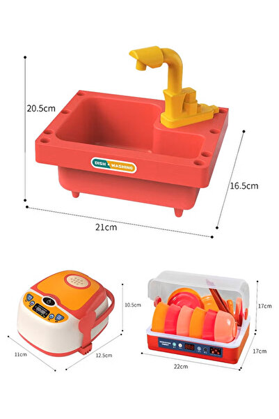 Generic 55 pcs Kitchen Toy Set for Kids,Children's Household Games for Pretend Play,Gift for Boys and Girls