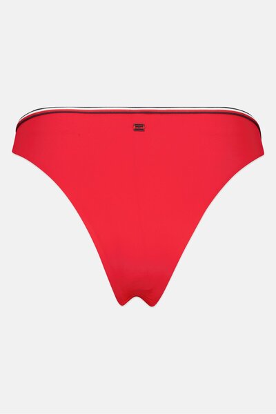 Tommy Hilfiger Women Brand Logo Bikini Bottom, Red