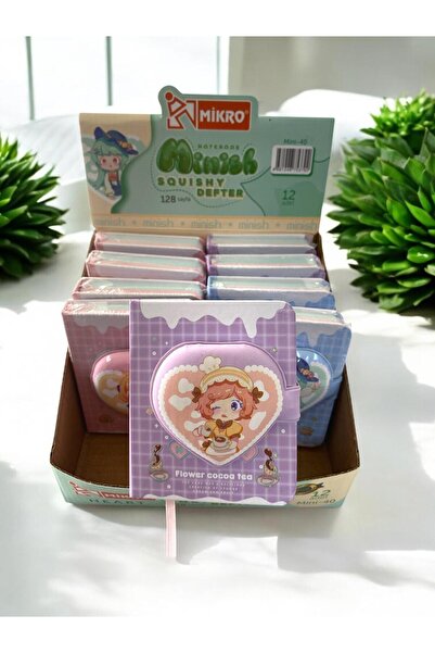 Mikro SQUISHY KAPAKLI CIRTCIRTLI NOT DEFTERİ