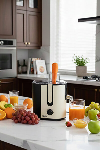 Sinbo Sj-3143 Solid Fruit Juicer - Cream