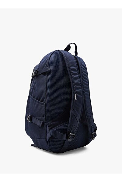 Generic Straight Edge Backpack Navy