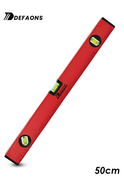 DEFAONS ميزان توربيدو برو المغناطيسي بطول 50 سم مع هيكل من الألومنيوم وقوارير...