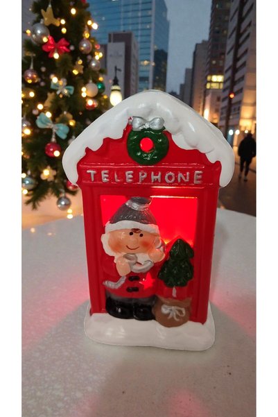 FAMEMUS ACCESSORY Special for New Year's Eve, Illuminated Telephone Ornament ...