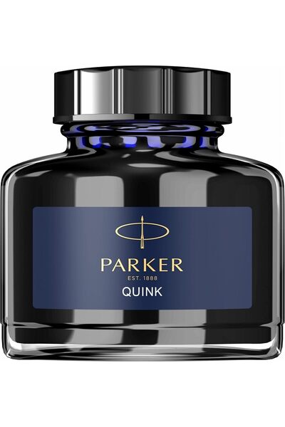 Parker Ink Bottle - Blue/Black, 57 ml