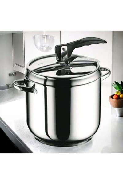 dealshopromania 7L Stainless Steel Pressure Cooker Fast, Efficient, Healthy C...
