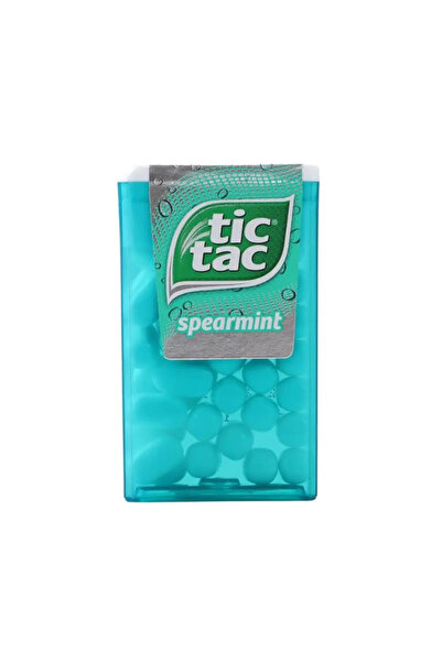 Tic Tac نعناع، عبوة نعناع أخضر - 18 جرام عبوة من 3 قطع