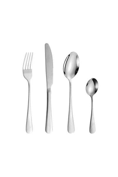 dealshopromania 24-Piece Stainless Steel Cutlery Set for 6 People – Elegance and Utility at Every Table