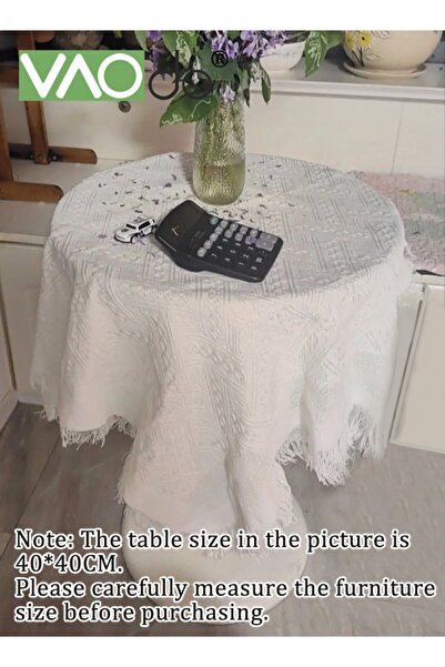 VAODO Simple Tablecloth Desktop Heat Insulation Table Mat Home Decoration Wat...