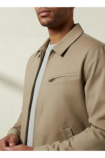 FAV Men Regular Fit Zip Through Jacket