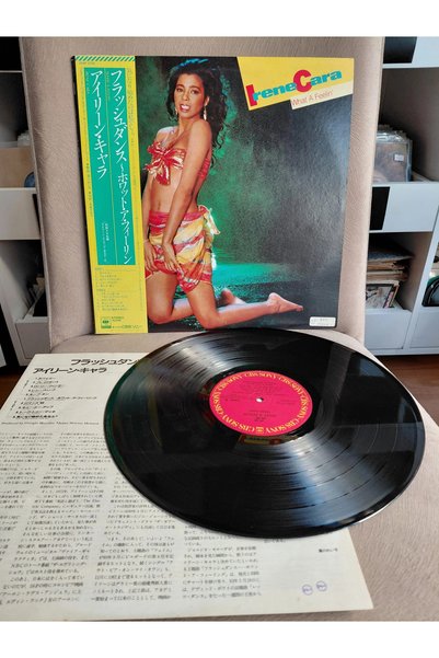 Irene Cara - What A Feelin’ - 1983 Japonya Basım Obili