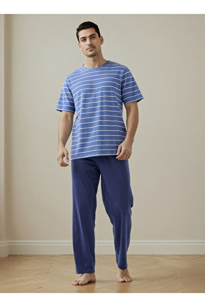 FAV طقم بيجامة مخطط