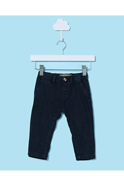 REDTAG بنطال كاجوال أسود للأولاد الرضع