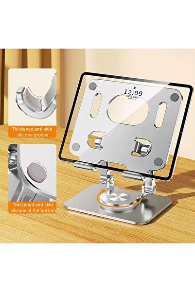 FİOPLUS Tablet & Ipad Standı Metal Protatif Masaüstü 360 Derece Ayarlanabilir...