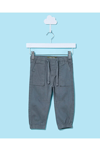 REDTAG Infant Boys Grey Jogger Trousers