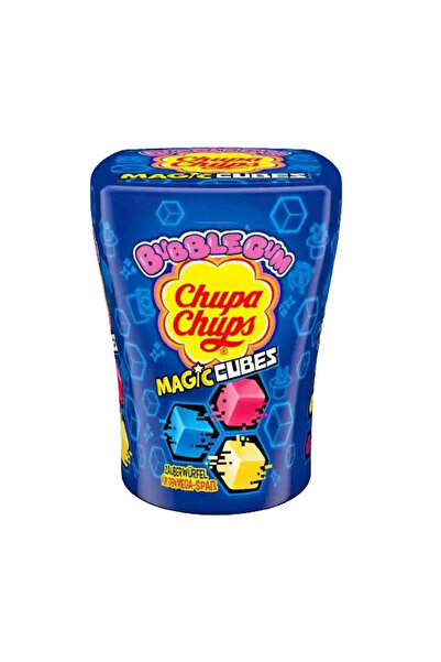 CHUPA Chups Magic Cubes Fun Bubble Gum Color Changing Chewing Gum- 86gms Pack of 2