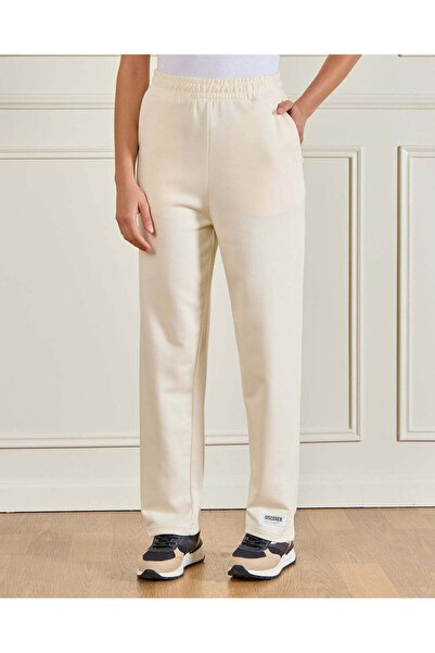 REDTAG Women Ivory Wide Leg Active Pants