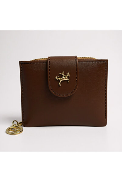 Nas Women's black wallet with zipper, snap closure, coin compartment, card holder, standard taba