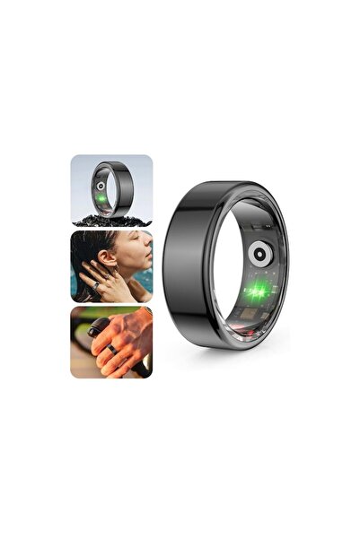 7LIFE Smart Multifunctional Ring (Bluetooth) - Heart Rate, BP, SpO2, Temp, Sleep, IP68, Size 20mm