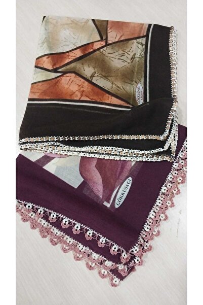 Papatyam 2 Pieces//100*100 Cm//Dik-I Silk (Fabric)/Cotton/Embroidered Silk/Vintage/