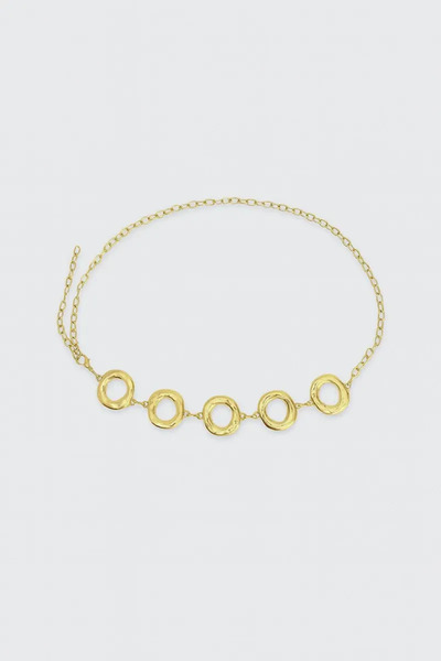Gusto Ring Chain Belt - Gold