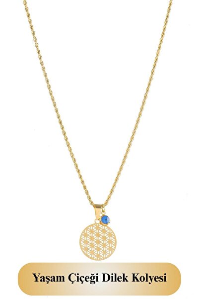 Ares Hills Yaşam Çiçeği Dilek Kolyesi