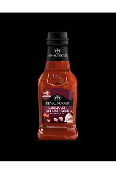 Kemal Kükrer Biber Parçacıklı Sarımsaklı Acı Biber Sosu 250ml