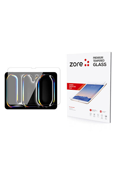 HTstore iPad Compatible Pro 11 2025 M5 Zore Tempered Glass Screen Protector
