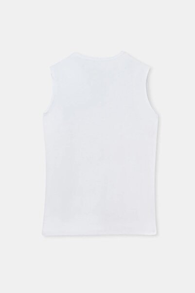 Dagi 2 Pieces, 100% Cotton, V-Neck, Sleeveless, Men's Undershirt & T-Shirt