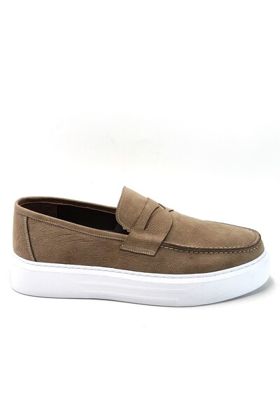 Yeşildaş Men's 100% Genuine Orthopedic Comfortable Sole Daily Casual Shoes