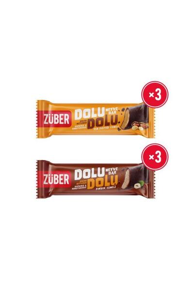 Züber Dolu Dolu Meyve Bar Deneme Paketi 30g x 6 Adet