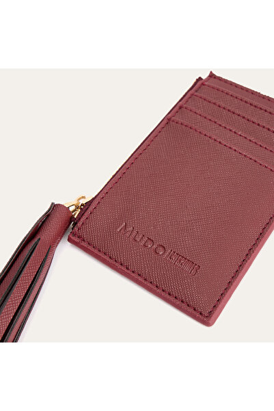 Mudo Card Holder with Tassel Detail
