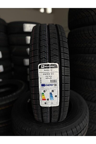 Matador 215/75R16C 116/114N 10PR NORDİCCA VAN- 10 KAT- 2025 TARİHLİ