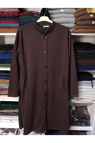 Butik Yünlü kumaş battal beden kap