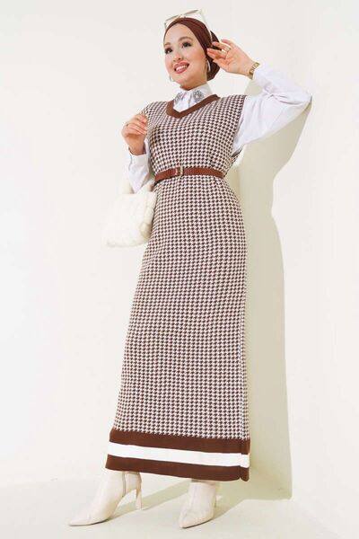 EGELİMODA Long Tesettür Kazayaği Salopet